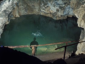 See in der Ötscher-Tropfsteinhöhle, © Hans-Peter Wahl, Naturfreunde Kienberg/Gaming