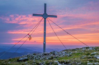 Ötscher Gipfel - Abendrot, © Ludwig Fahrnberger